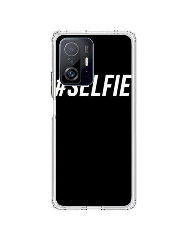 Coque Xiaomi 11T / 11T Pro Hashtag Selfie Blanc Vertical - Jonathan Perez