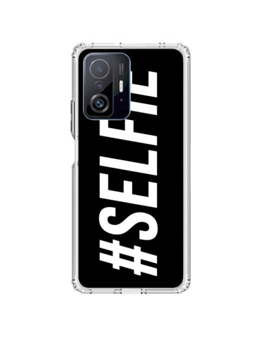 Coque Xiaomi 11T / 11T Pro Hashtag Selfie Noir Horizontal - Jonathan Perez
