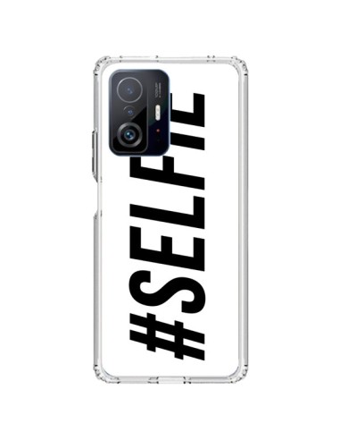 Coque Xiaomi 11T / 11T Pro Hashtag Selfie Blanc Horizontal - Jonathan Perez