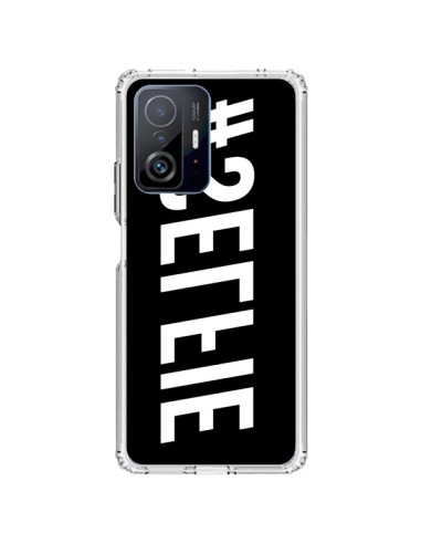 Coque Xiaomi 11T / 11T Pro Hashtag Selfie Blanc Inversé Horizontal - Jonathan Perez