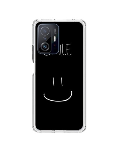 Coque Xiaomi 11T / 11T Pro Smile Souriez Noir - Jonathan Perez