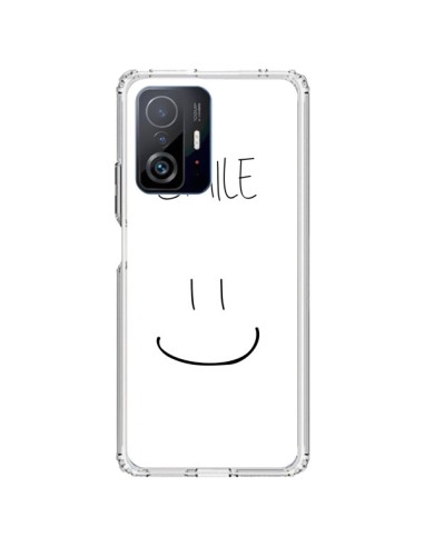 Coque Xiaomi 11T / 11T Pro Smile Souriez en Blanc - Jonathan Perez