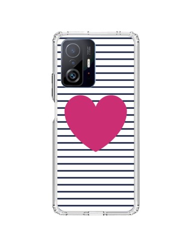 Coque Xiaomi 11T / 11T Pro Coeur Traits Marin - Jonathan Perez