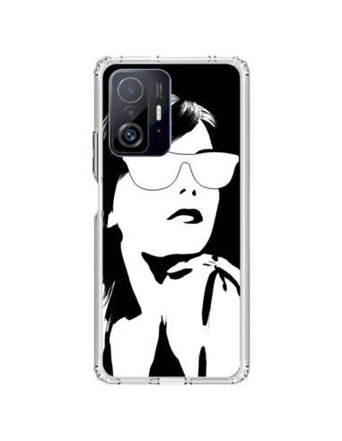 Xiaomi 11T / 11T Pro Case Girl Eyesali White - Jonathan Perez