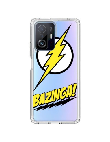 Coque Xiaomi 11T / 11T Pro Bazinga Sheldon The Big Bang Thoery Transparente - Jonathan Perez