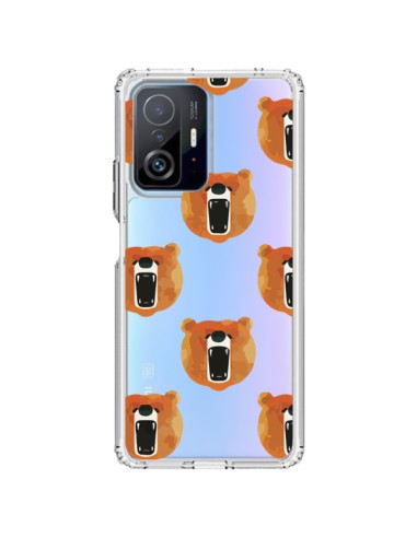 Cover Xiaomi 11T / 11T Pro Orso Trasparente - Dricia Do