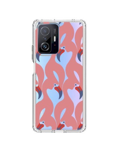Xiaomi 11T / 11T Pro Case Flamingo Pink Clear - Dricia Do