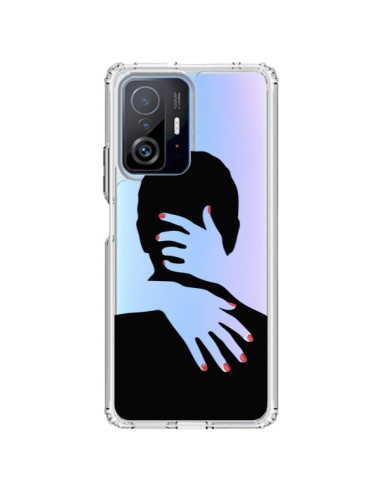 Coque Xiaomi 11T / 11T Pro Calin Hug Mignon Amour Love Cute Transparente - Dricia Do