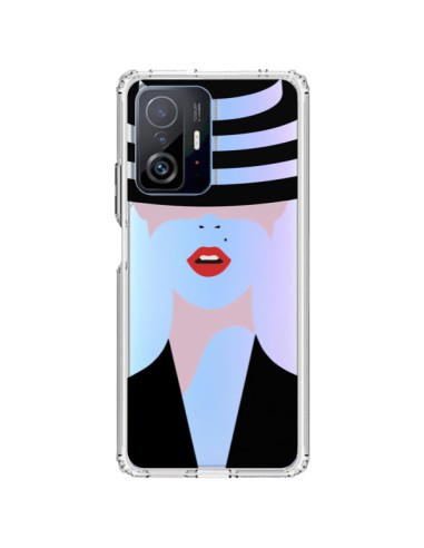 Coque Xiaomi 11T / 11T Pro Femme Chapeau Hat Lady Transparente - Dricia Do