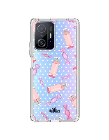 Cover Xiaomi 11T / 11T Pro Caramelle Trasparente - kateillustrate