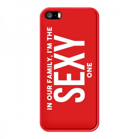 Coque In our family i'm the Sexy one pour iPhone 5 et 5S - Jonathan Perez Coque In our family i'm the Sexy one pour iPhone 5 et 5S - Jonathan Perez