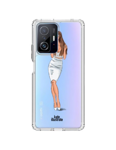 Coque Xiaomi 11T / 11T Pro Ice Queen Ariana Grande Chanteuse Singer Transparente - kateillustrate