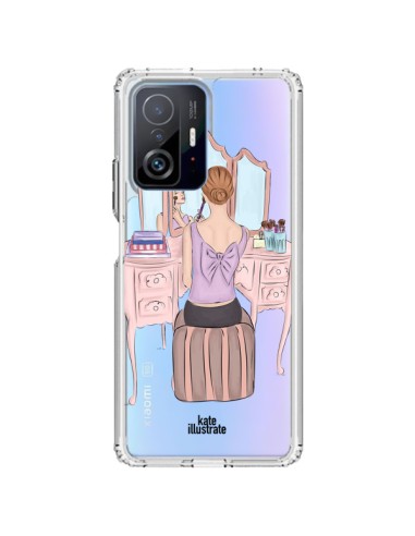 Cover Xiaomi 11T / 11T Pro Vanity Parrucchiera Make Up Trasparente - kateillustrate