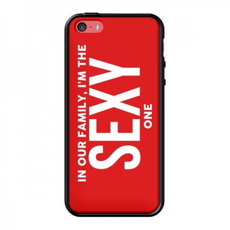 Coque In our family i'm the Sexy one pour iPhone 5C - Jonathan Perez