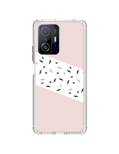 Coque Xiaomi 11T / 11T Pro Festive Pattern Rose - Koura-Rosy Kane