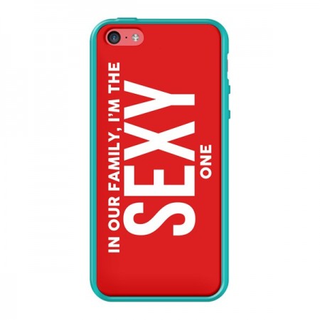 Coque In our family i'm the Sexy one pour iPhone 5C - Jonathan Perez