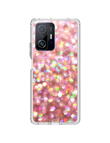 Coque Xiaomi 11T / 11T Pro Paillettes Pinkalicious - Lisa Argyropoulos