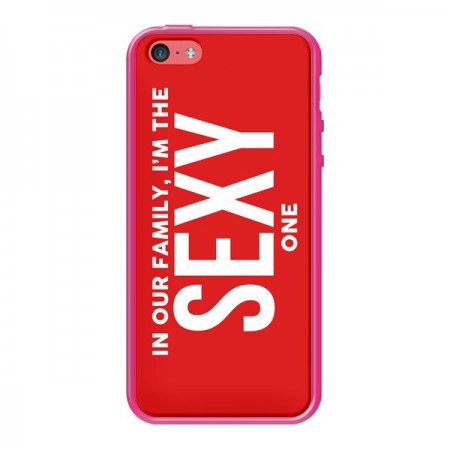 Coque In our family i'm the Sexy one pour iPhone 5C - Jonathan Perez