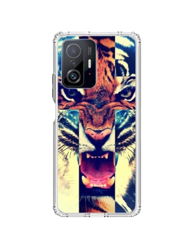 Cover Xiaomi 11T / 11T Pro Tigre Swag Croce Roar Tiger - Laetitia