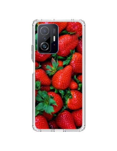 Xiaomi 11T / 11T Pro Case Strawberry Fruit - Laetitia