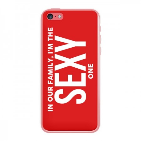 Coque In our family i'm the Sexy one pour iPhone 5C - Jonathan Perez