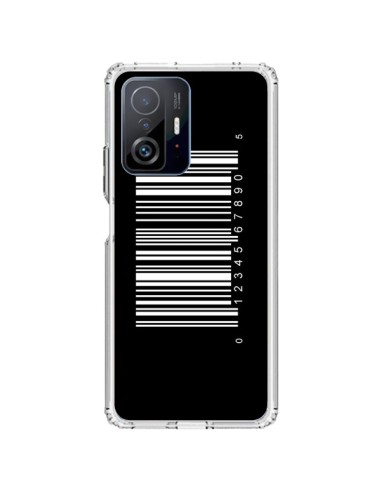 Xiaomi 11T / 11T Pro Case Barcode White - Laetitia