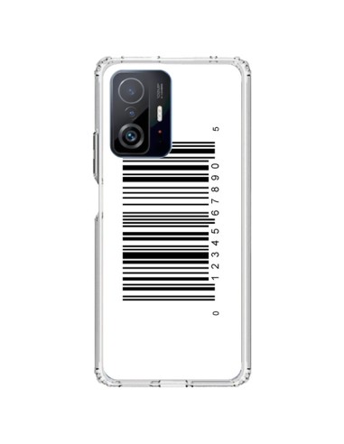 Xiaomi 11T / 11T Pro Case Barcode Black - Laetitia