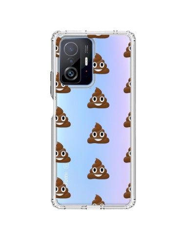 Xiaomi 11T / 11T Pro Case Shit Poop Emoji Clear - Laetitia