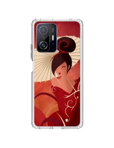 Coque Xiaomi 11T / 11T Pro Sakura Asian Geisha - LouJah