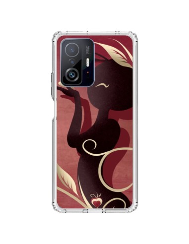 Cover Xiaomi 11T / 11T Pro Donna Asiatica Amore Cuore - LouJah