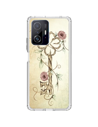 Coque Xiaomi 11T / 11T Pro Key Lucky Clef Flower - LouJah