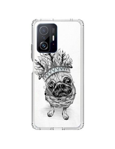 Coque Xiaomi 11T / 11T Pro Indian Dog Chien Indien Chef Couronne - LouJah