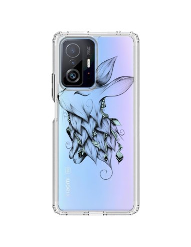 Coque Xiaomi 11T / 11T Pro Lapin Transparente - LouJah