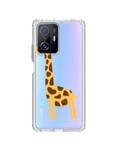 Xiaomi 11T / 11T Pro Case Giraffe Animal Savana Clear - Petit Griffin