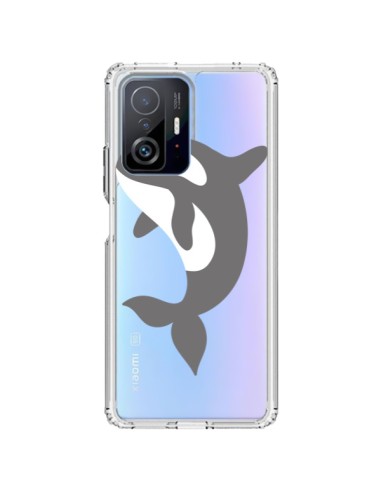 Coque Xiaomi 11T / 11T Pro Orque Orca Ocean Transparente - Petit Griffin
