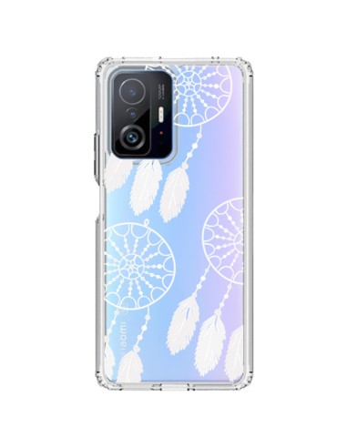 Coque Xiaomi 11T / 11T Pro Attrape Rêves Blanc Dreamcatcher Triple Transparente - Petit Griffin