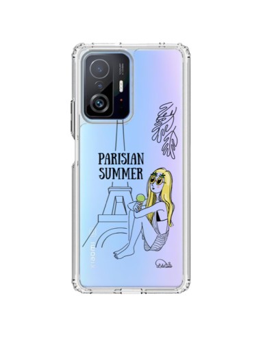Coque Xiaomi 11T / 11T Pro Parisian Summer Ete Parisien Transparente - Lolo Santo