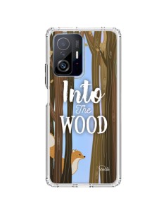 Coque Xiaomi 11T / 11T Pro Into The Wild Renard Bois Transparente - Lolo Santo