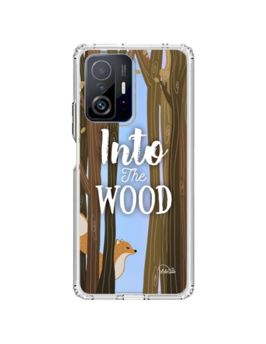 Coque Xiaomi 11T / 11T Pro Into The Wild Renard Bois Transparente - Lolo Santo