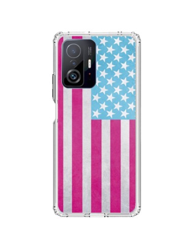 Coque Xiaomi 11T / 11T Pro Drapeau USA Vintage - Mary Nesrala