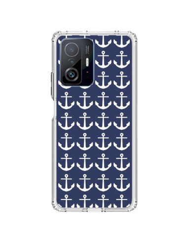 Coque Xiaomi 11T / 11T Pro Ancre Marin Bleu Anchors Navy - Mary Nesrala