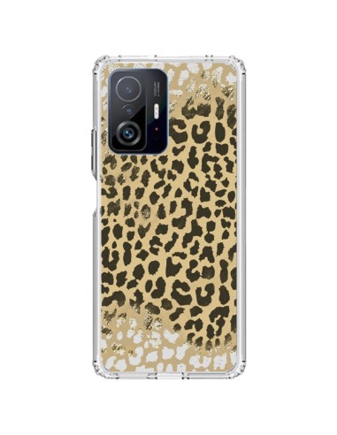 Coque Xiaomi 11T / 11T Pro Leopard Golden Or Doré - Mary Nesrala