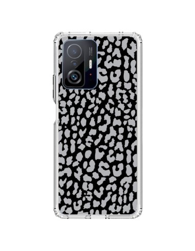 Coque Xiaomi 11T / 11T Pro Leopard Gris - Mary Nesrala