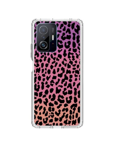 Xiaomi 11T / 11T Pro Case Leopard Hot Pink Corallo - Mary Nesrala