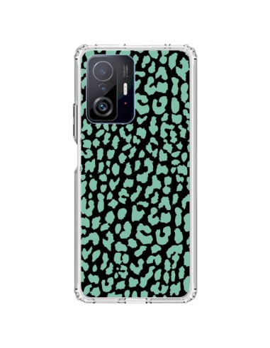 Coque Xiaomi 11T / 11T Pro Leopard Mint Vert - Mary Nesrala