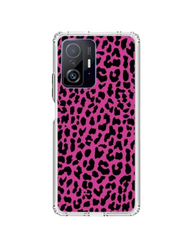 Coque Xiaomi 11T / 11T Pro Leopard Rose Pink Neon - Mary Nesrala