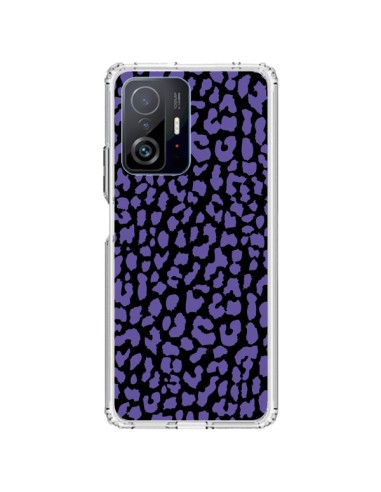 Coque Xiaomi 11T / 11T Pro Leopard Violet - Mary Nesrala