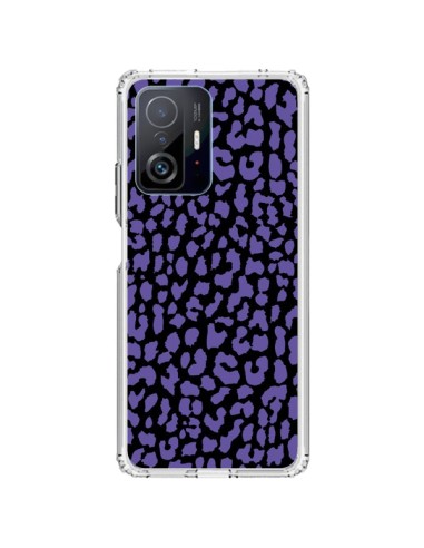 Coque Xiaomi 11T / 11T Pro Leopard Violet - Mary Nesrala