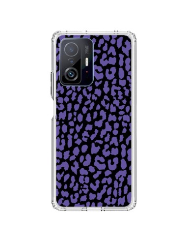 Xiaomi 11T / 11T Pro Case Leopard Purple - Mary Nesrala