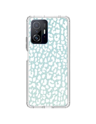 Coque Xiaomi 11T / 11T Pro Leopard Winter Mint - Mary Nesrala